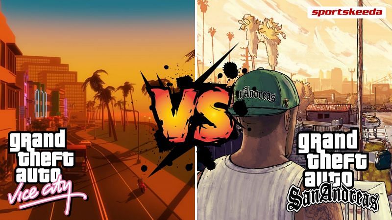 GTA San Andreas and GTA Vice City, two of the certified best GTA games