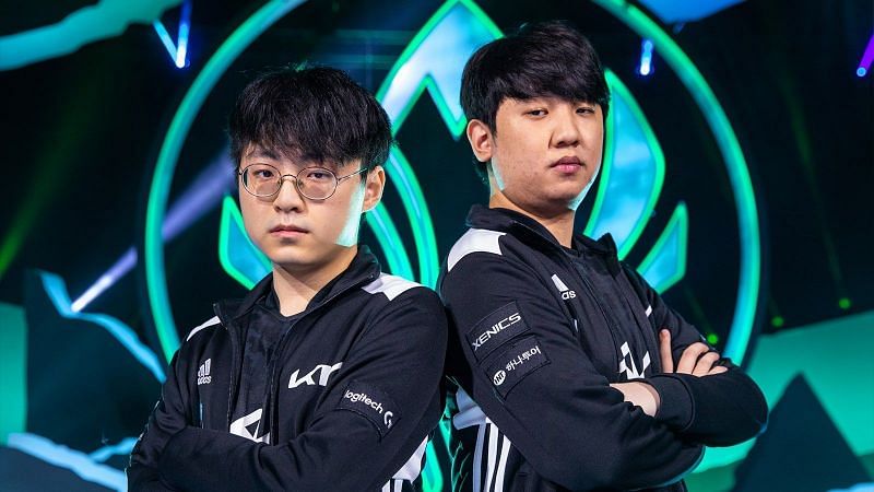 LCK&#039;s ShowMaker feels that LEC botlanes are not up to world standards (Image via Riot Games)