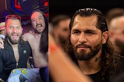 Watch: Jorge Masvidal joins DJ Steve Aoki on stage for cake throwing tradition