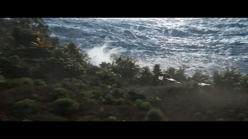 The tsunami in the trailer. (Image via Marvel Studios)