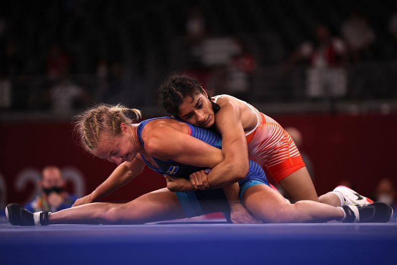 Wrestling - Olympics: Day 13