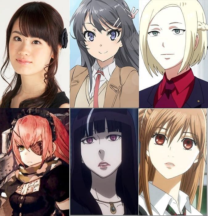 Some of the roles the Japanese voice actress has done (Image via 9gag)