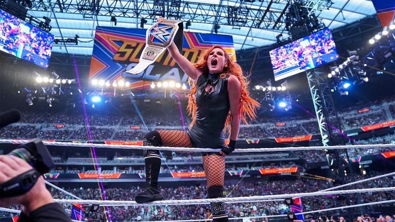 It took only 27 seconds for Becky Lynch to take the WWE SmackDown Women&#039;s Championship off Bianca Belair...