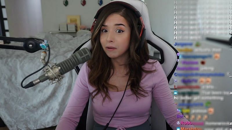 Pokimane reacted to derogatory comments on stream (Image via SoLo on YouTube)