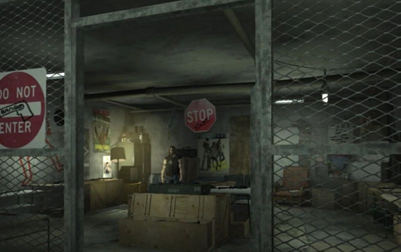 An underground gun shop in GTA 4 (Image via Rockstar Games)