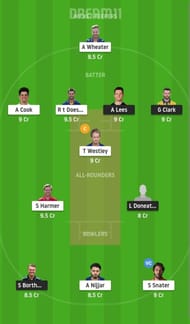 DUR vs ESS Dream11 Fantasy Suggestion #2