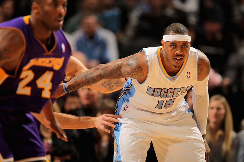 Carmelo Anthony during his Denver Nuggets years