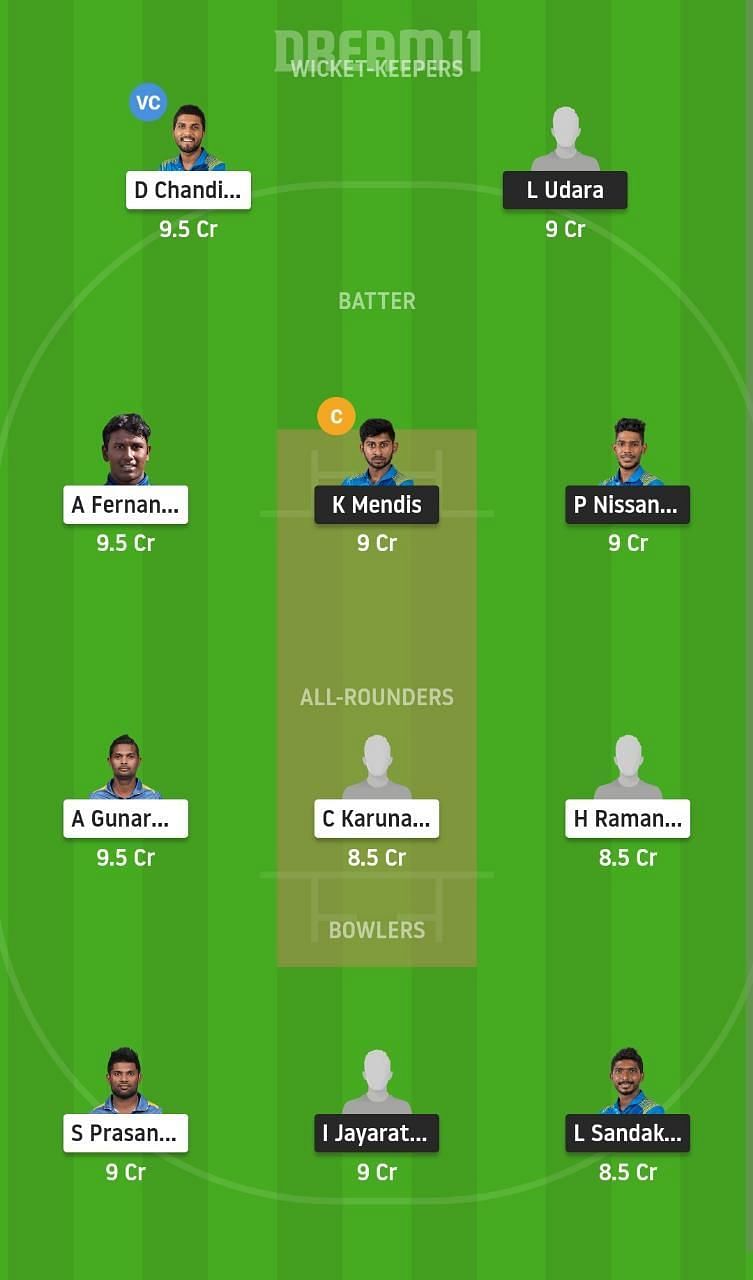 SLGR vs SLRE Dream11 Fantasy Suggestion #1 - Sri Lanka Invitational T20