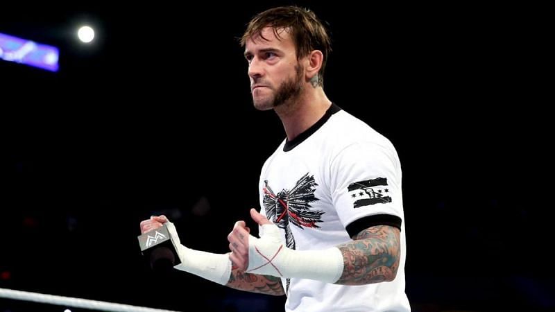 CM Punk during his time with WWE