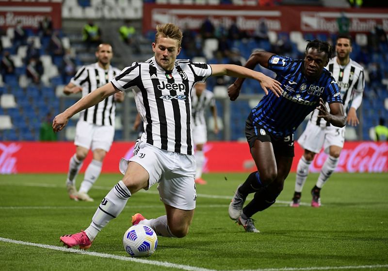 De Ligt in action for Juventus 