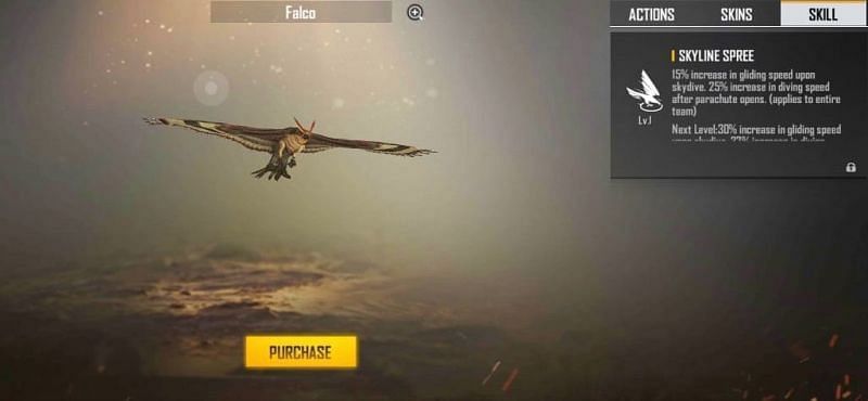 Free Fire में Falco 