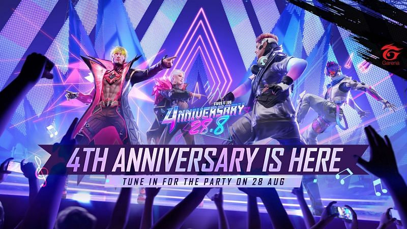 The 4th-anniversary quiz event has started today (Image via Free Fire)