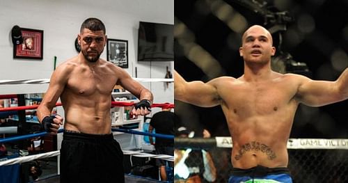 Nick Diaz (L) and Robbie Lawler (R) [Image courtesy: @nickdiaz209 and @ruthless_rl on Instagram