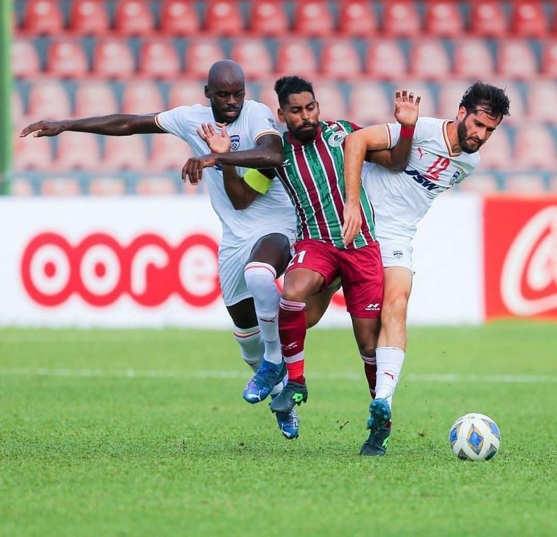 Roy Krishna scored the first goal of the match and also became ATK Mohun Bagan's first ever goal scorer in the AFC Cup.