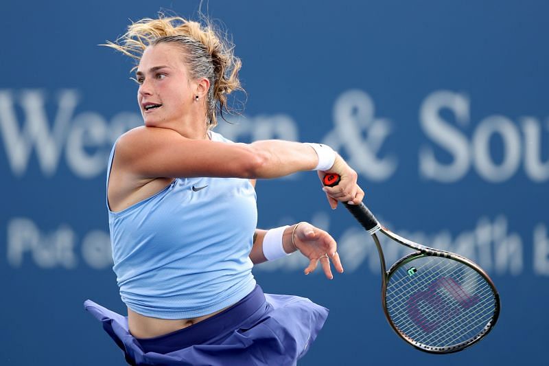 Aryna Sabalenka is the second seed at the US Open 2021
