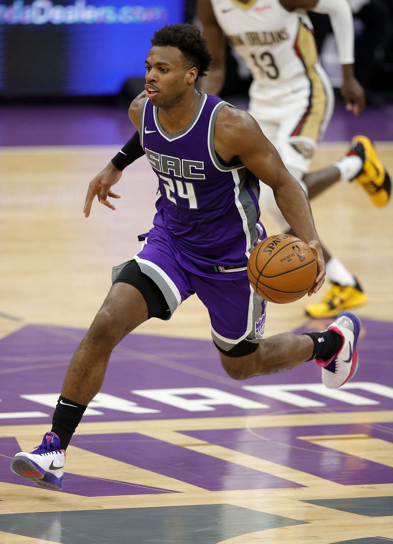 Buddy Hield #24 of the Sacramento Kings