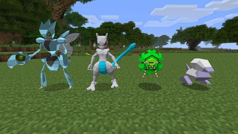 Fans of the Pok&eacute;mon franchise will love PokeSaga (Image via Mojang)