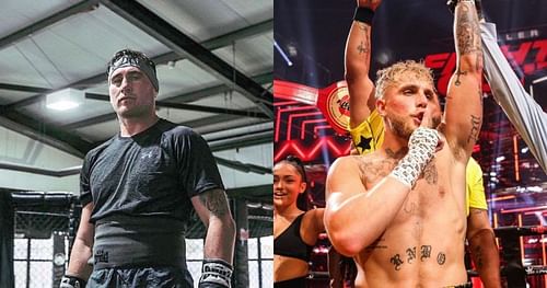 Darren Till (L) and Jake Paul (R) via respective Instagram