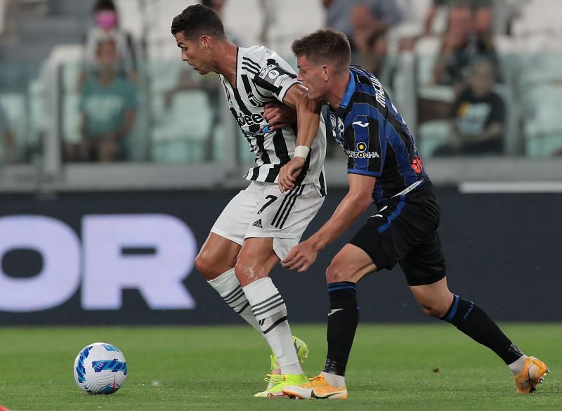 Cristiano Ronaldo in action for Juventus