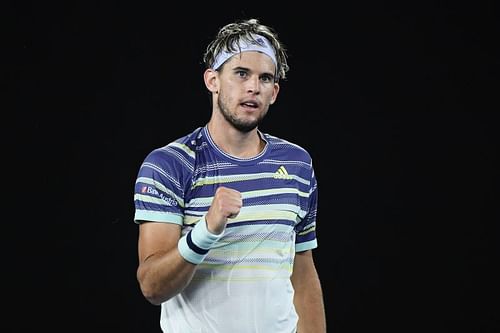 Dominic Thiem at the 2020 Australian Open