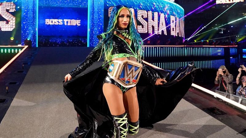 Sasha Banks looks set to challenge Bianca Belair for the SmackDown Women&#039;s Championship at SummerSlam