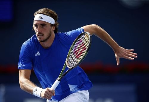 Stefanos Tsitsipas was beaten by Alexander Zverev in Cincinnati