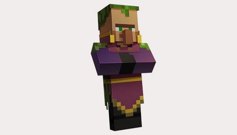 A swamp villager (Image via Minecraft.net)