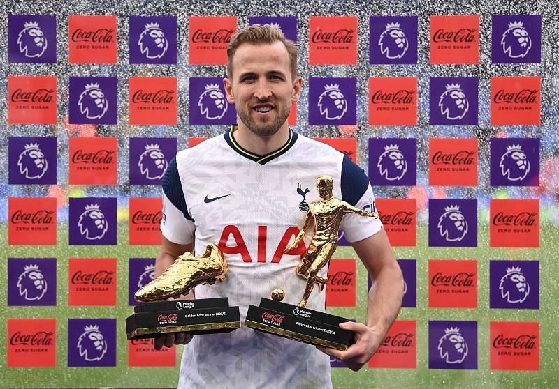 Kane topped the assist and goalscoring charts in England last season