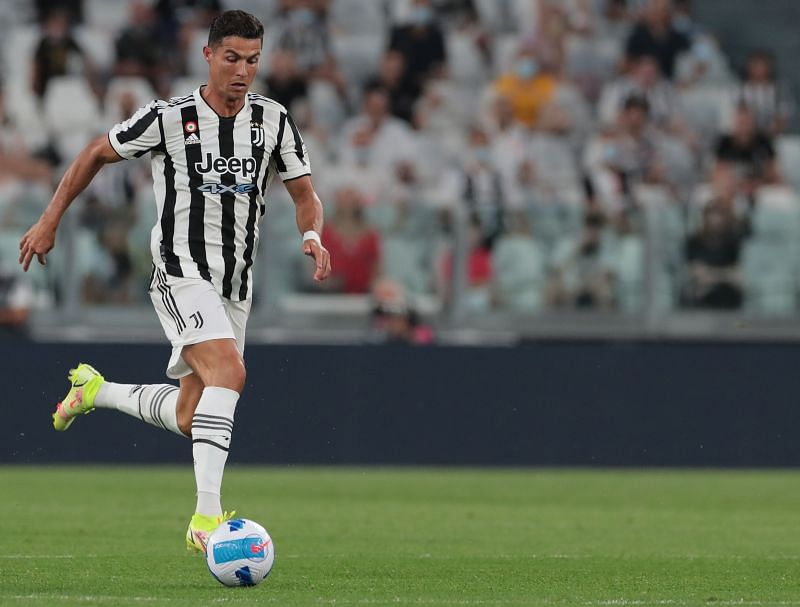 Juventus v Atalanta - Pre-Season Friendly - Cristiano Ronaldo in action