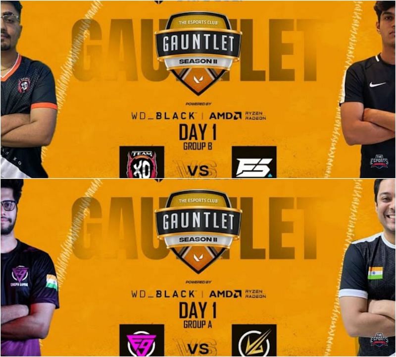 TEC Gauntlet Season 2 Day 1 Results