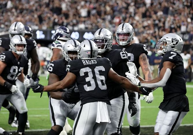 las vegas raiders vs los angeles rams