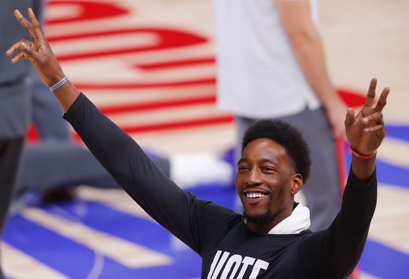 Miami Heat center Bam Adebayo during NBA playoffs