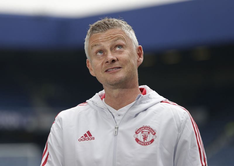 Manchester United manager Ole Gunnar Solskjaer. (Photo by Henry Browne/Getty Images)