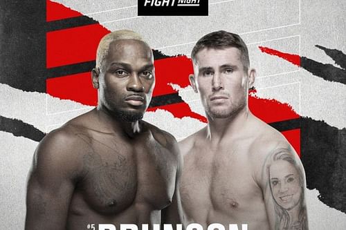 Derek Brunson throws down with Darren Till in this weekend's UFC main event