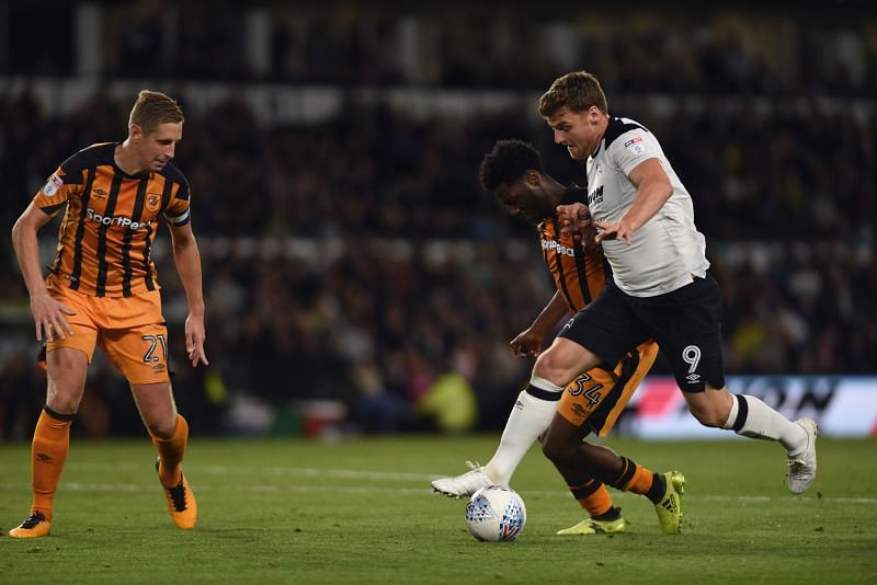 Hull City welcome Derby County to the MKM Stadium on Wednesday