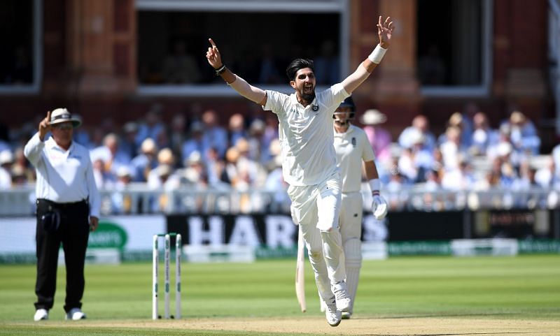 Ishant Sharma has the most wickets among Indian bowlers in England