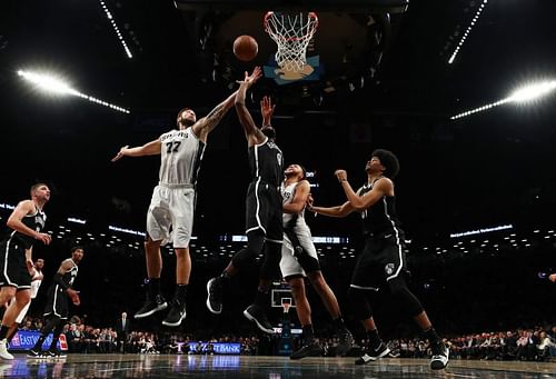 San Antonio Spurs v Brooklyn Nets