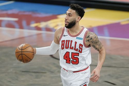 Denzel Valentine with the Chicago Bulls