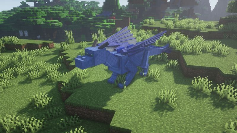 A water dragon (Image via Minecraft)