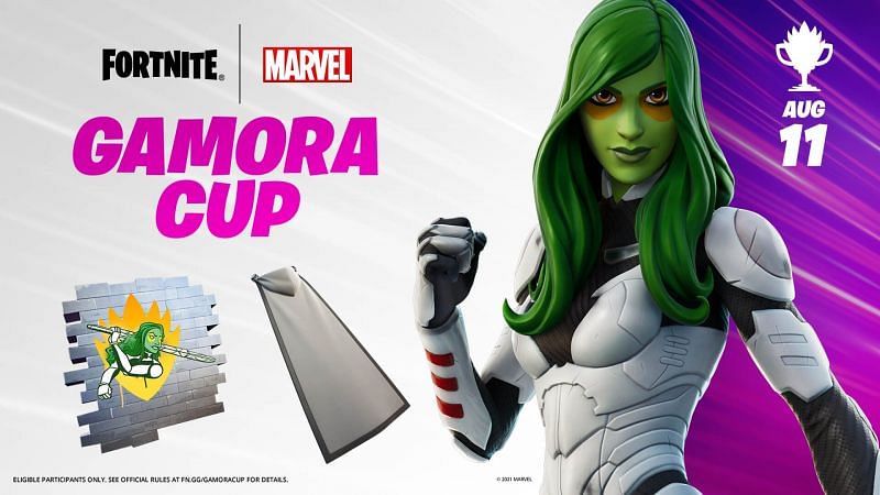 Gamora cup in Fortnite starts on August 11th (Image via Epic Games)