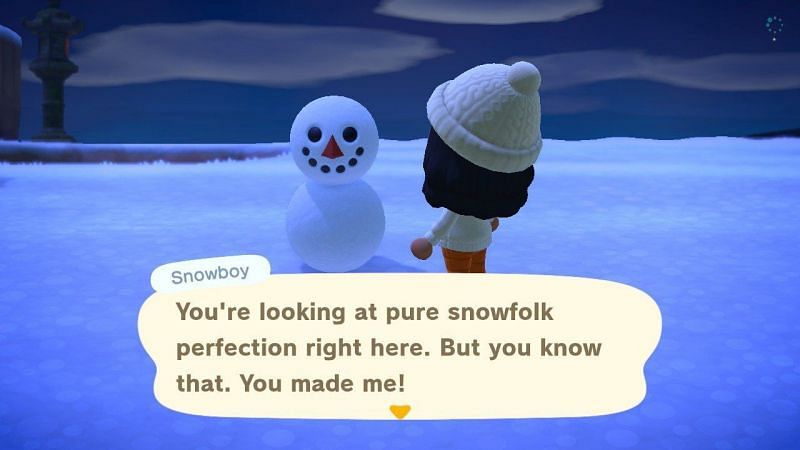 A perfect snowboy will come to life and congratulate the player (Image via Nintendo)