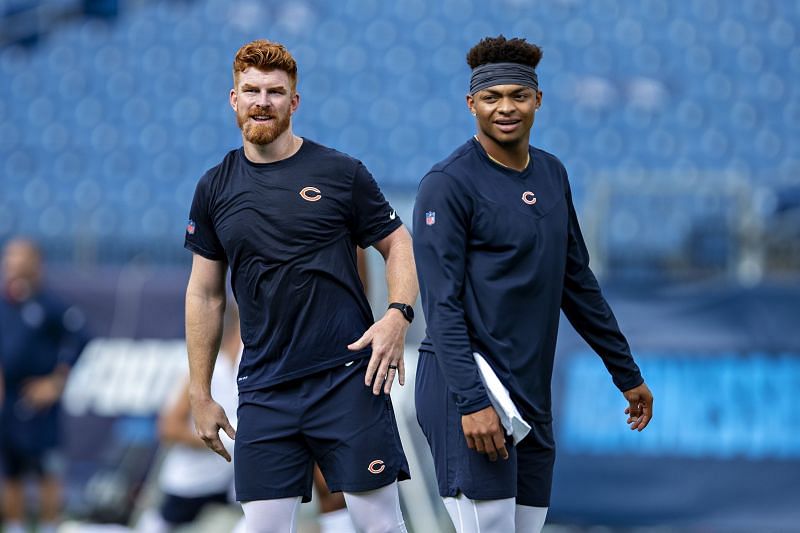 Chicago Bears QBs Andy Dalton and Justin Fields are ready to get the season rolling.
