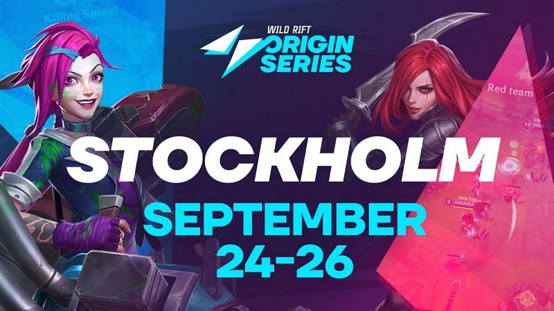 The Wild Rift Origin Series Championship will be held in Stockholm in September (Image via Riot Games)