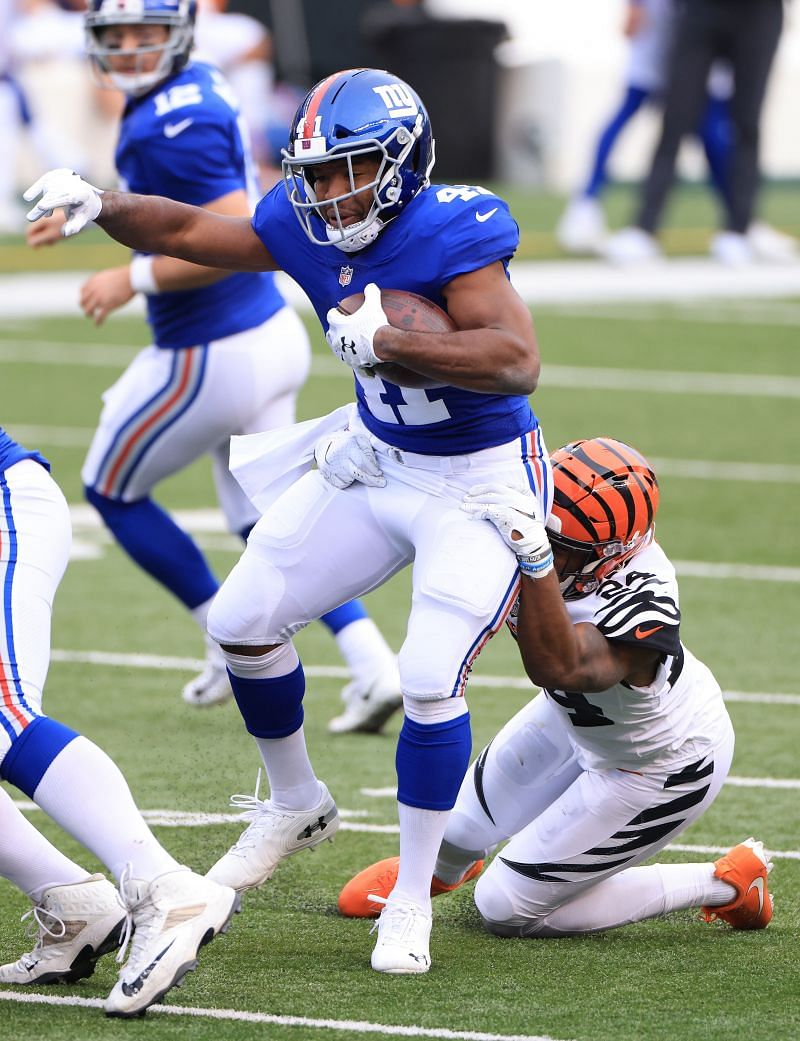 Alfred Morris with the New York Giants