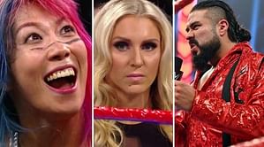 Charlotte Flair and Andrade react to Asuka photoshopping her head on Flair's body