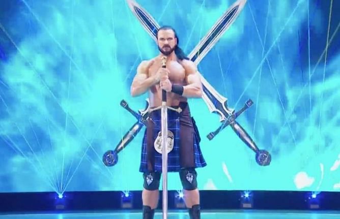 Drew McIntyre explains his expectations from the sword gimmick and the reason behind its name