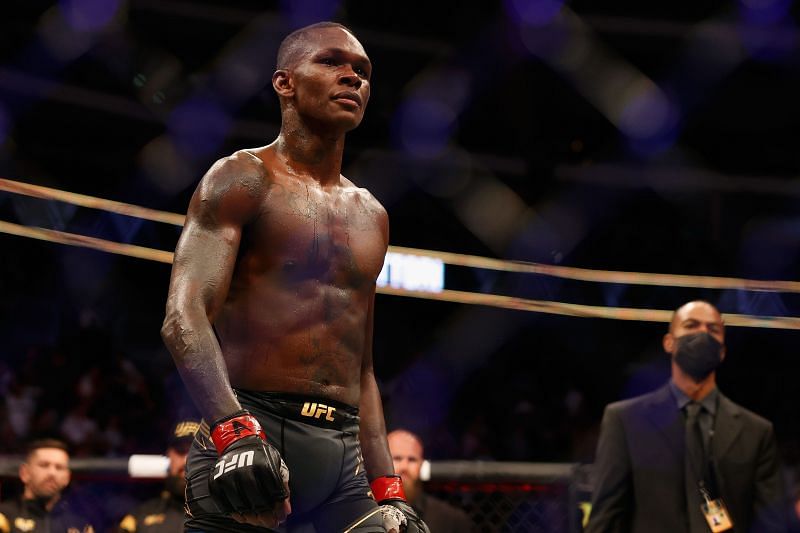 UFC middleweight champion Israel Adesanya