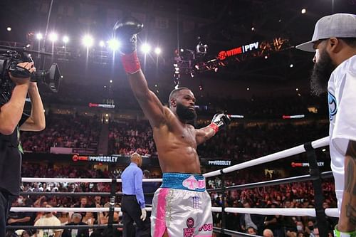 Former UFC welterweight champion Tyron Woodley