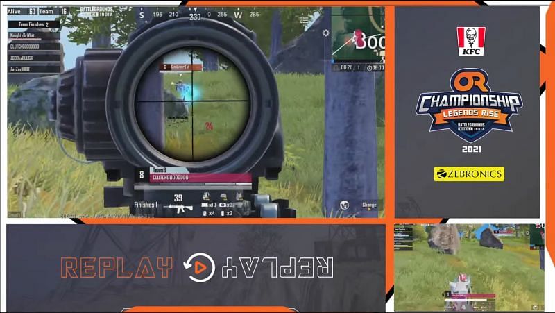 BGMI OR Championship Legends Rise 2021 Day 1 (Image via OR Esports YouTube)