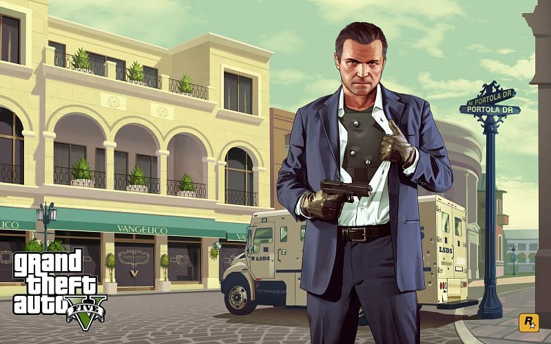 Michael breaks the archetype of a GTA protagonist (Image via Rockstar Games)